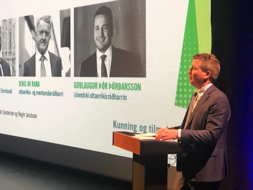 Guðlaugur Þór ávarpar FaroExpo-kaupstefnuna