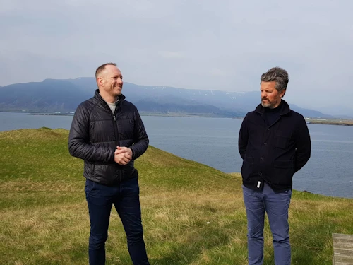 Guðmundur Ingi Guðbrandsson, umhverfis- og auðlindaráðherra, og Dagur B. Eggertsson borgarstjóri. 