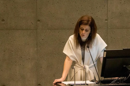 Þórdís Kolbrún Reykfjörð Gylfadóttir utanríkis- og þróunarsamvinnuráðherra.