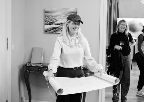 Gjörningur Ástu Fanneyjar Sigurðardóttur vakti mikla lukku
