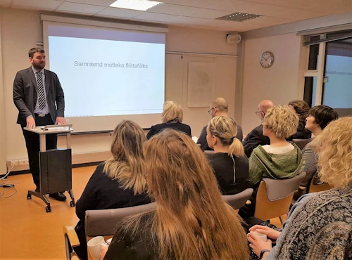 Frá fundi í Þróunarsetri Vestfjarða