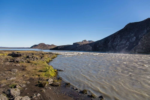 Tungnaá við Bjallarvað.