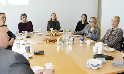 Dómsmálaráðherra heimsótti héraðssaksóknara á dögunum.