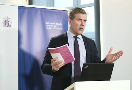 Bjarni Benediktsson kynnir fjármálaáætlun fyrir árin 2022-2026