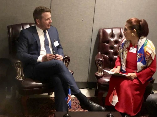 Utanríkisráðherra og sjávarútvegsráðherra Indónesíu, Susi Pudjiastuti