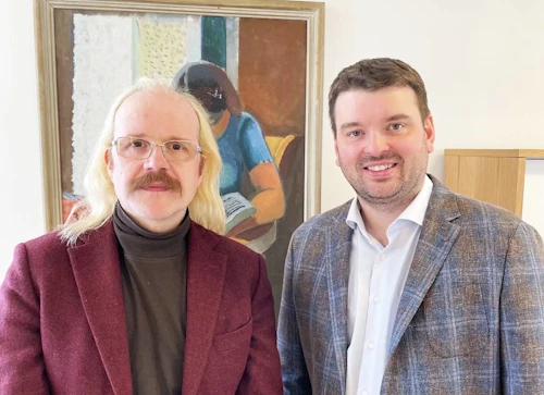 Óttarr Ólafur Proppé og Ásmundur Einar Daðason, mennta- og barnamálaráðherra