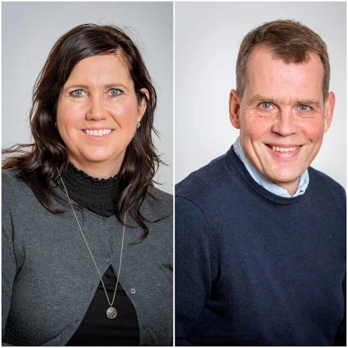 Eydís Líndal Finnbogadóttir og Gunnar Haukur Kristinsson.