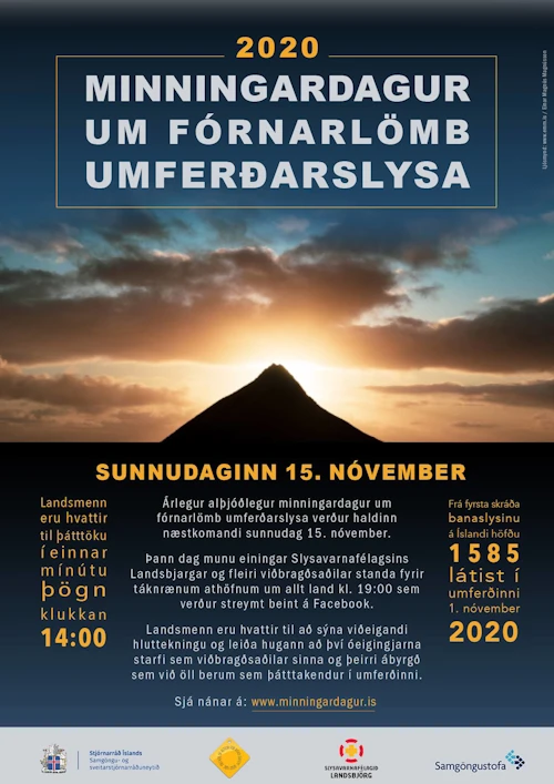 Minningardagur um fórnarlömb umferðarslysa 2020