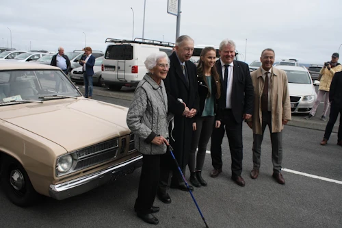 F.v. Kristín Claessen, Valgarð Briem, Amanda Linda Davísdóttir, Sigurður Ingi Jóhannsson og Þórólfur Árnason.