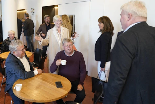 Við upphaf kynningarfundar um framkvæmd rammasamnings um aukið framboð húsnæðis.