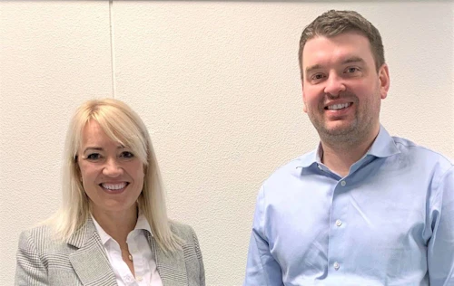 Ólöf Ásta Farsestveit forstjóri Barna- og fjölskyldustofu og Ásmundur Einar Daðason mennta- og barnamálaráðherra. 