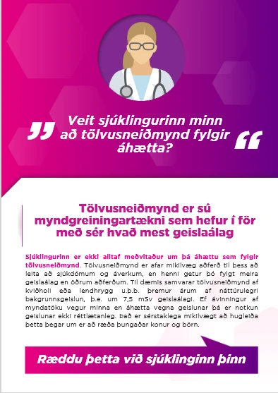 Herferð evrópskra geislavarnastofnana: Rétt myndgreining fyrir sjúklinginn minn"