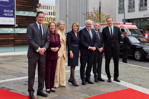 Sendiherrar Norðurlandanna ásamt Frank-Walter Steinmeier forseta Þýskalands og eiginkonu hans Elke Büdenbender.