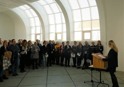 Frá afhendingu lýðheilsustyrkja 2019