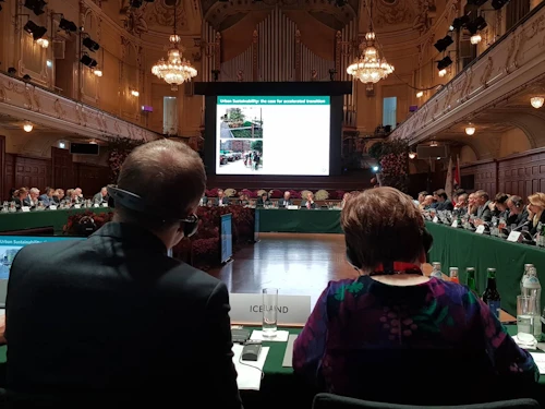 Frá ráðherrafundinum í Graz