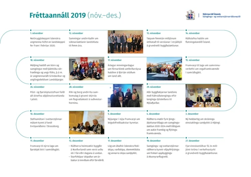 Úr fréttaannál ráðuneytisins 2019 (nóv.-des.)