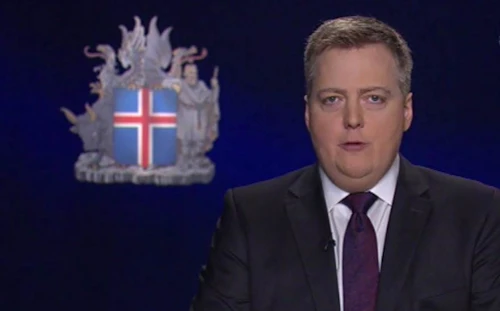 Sigmundur Davíð Gunnlaugsson forsætisráðherra flytur áramótaávarp