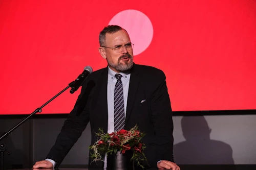 Daði Már sagði í ávarpi sínu að fyrirtækin væru undirstaða verðmætasköpunar. 