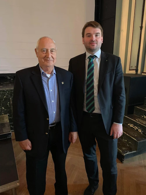  Andras Hamori og Ásmundur Einar