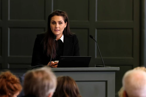 Vala Karen Viðarsdóttir, framkvæmdastjóri Félags Sameinuðu þjóðanna.