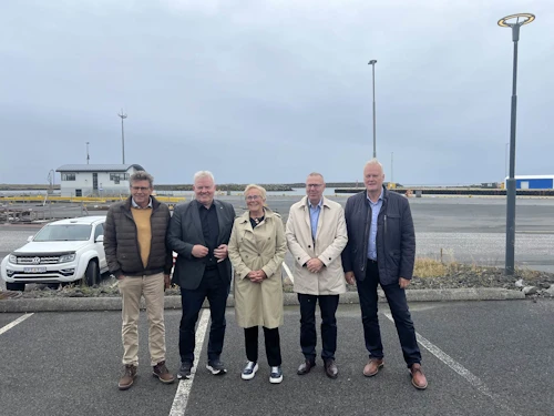Sigurður Ingi ásamt Gunnari Einarssyni, Guðnýju Sverrisdóttur, Hermanni Sæmundssyni og Fannari Jónassyni.