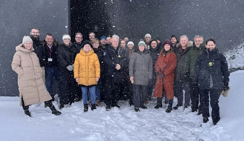 Hópurinn sem lauk námskeiðinu í síðustu viku.