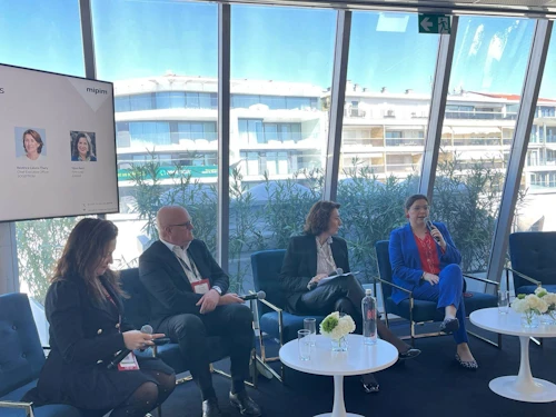 Eliza Reid, forsetafrú, tók virkan þátt í dagskrá MIPIM í Cannes