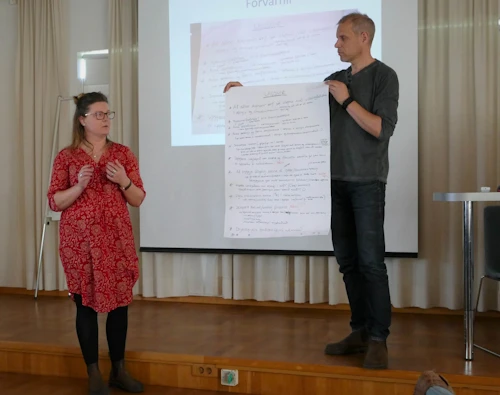 Svipmyndir frá fundinum