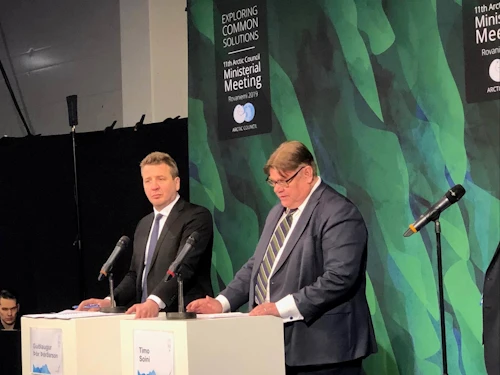 Utanríkisráðherrar Íslands og Finnlands