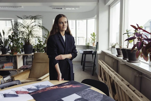 Arnhildur Pálmadóttir, arkitekt, stofnandi og listrænn stjórnandi Hraunmyndana
