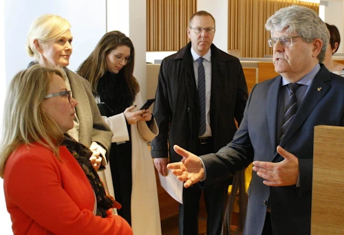 Frá heimsókn ráðherra til sýslumannsins í höfuðborgarsvæðinu.