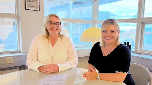 Harpa Þórsdóttir, nýr þjóðminjavörður og Lilja Alfreðsdóttir, menningar- og viðskiptaráðherra