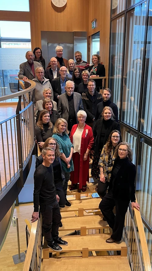 Verðlaunahafar og úthlutunarnefnd 