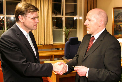Árni M. Mathiesen og Steingrímur J. Sigfússon