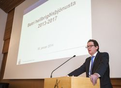 Kristján Þór Júlíusson, heilbrigðisráðherra Kristján Þór Júlíusson, heilbrigðisráðherra