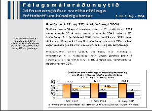 Fréttabréf Jöfnunarsjóðs sveitarfélaga 3. tbl. 2. árg - 2004